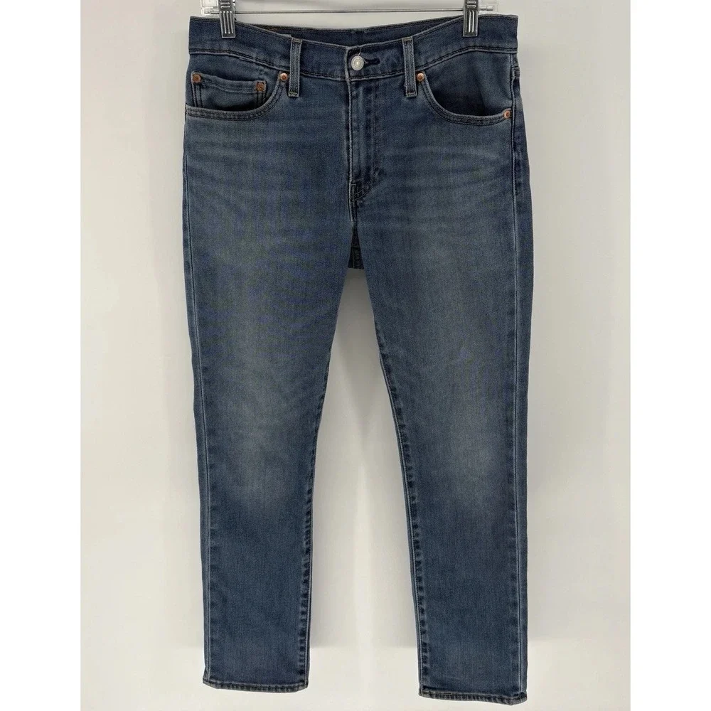 Levis‎ 511 Slim Fit Jeans Mens 31x30 Blue Premium Therma Lined Stretch Denim